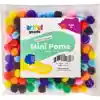 Artful Goods® Mini Pom Poms, Bright Colors