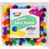 Artful Goods™ Mini Pom Poms, Bright Colors