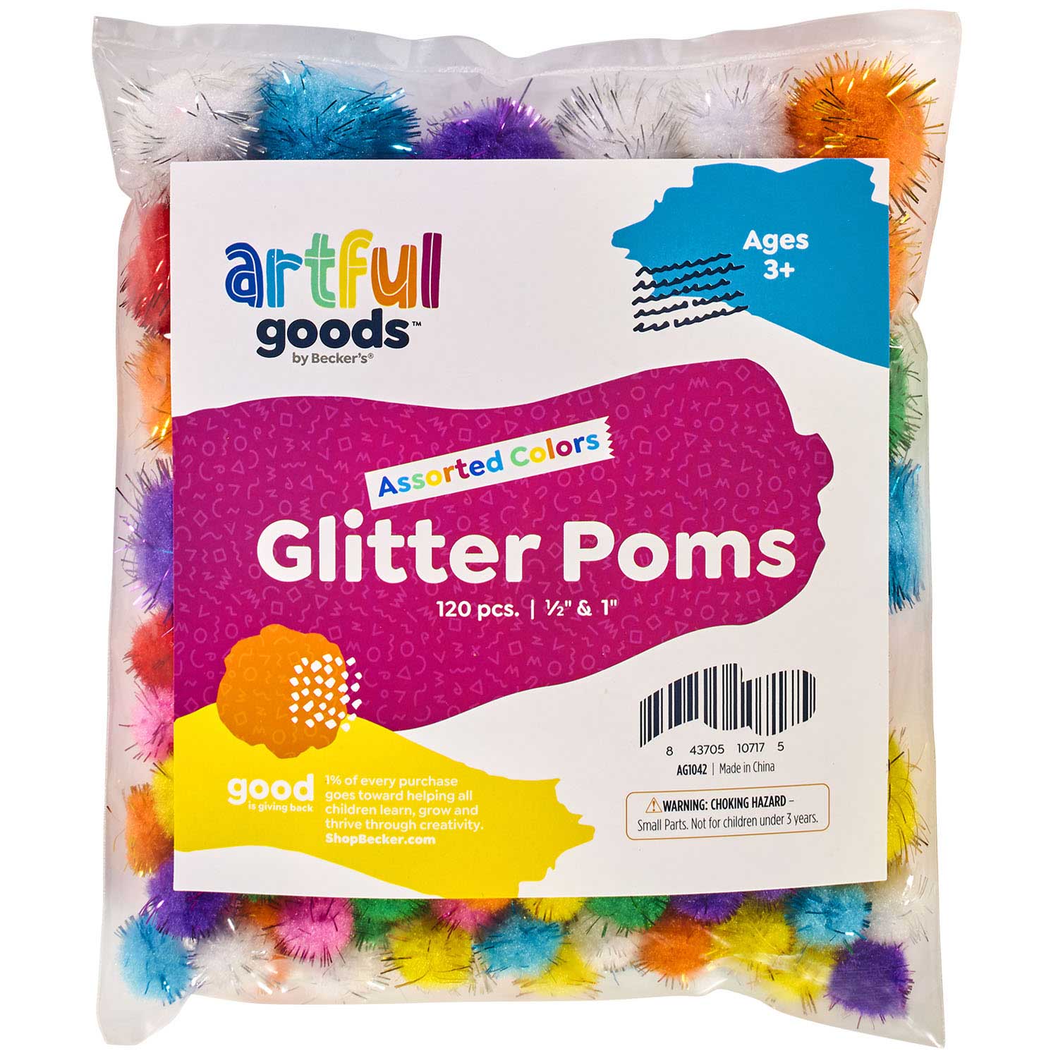 Art Star Assorted Sparkle Pom Poms (100 Pieces) 719 Discover Our Must-Have  products