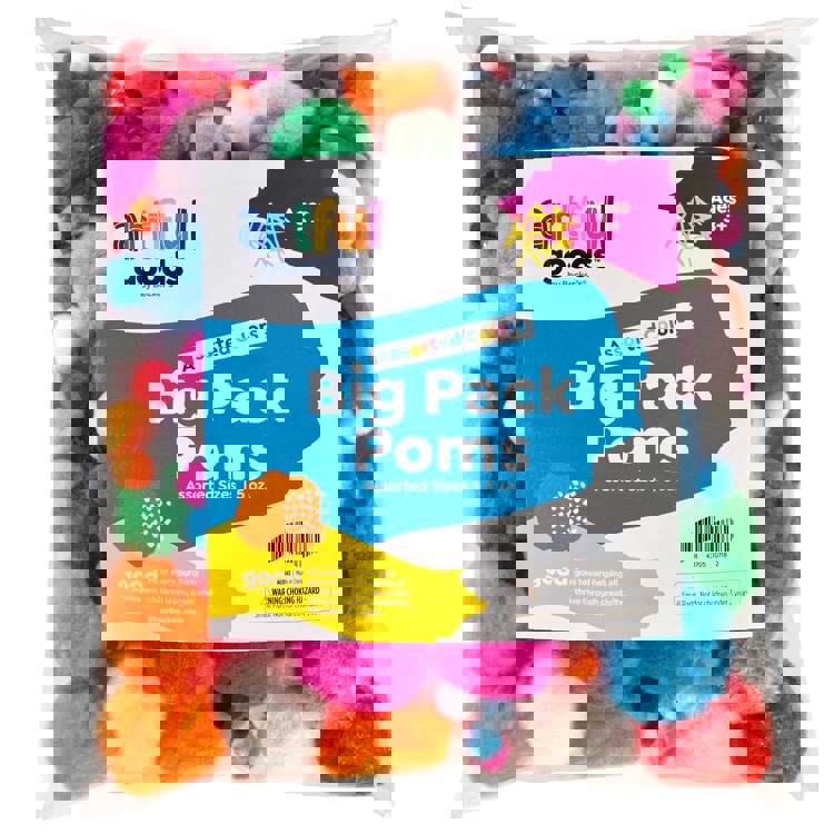 Artful Goods® Big Pack Pom Poms