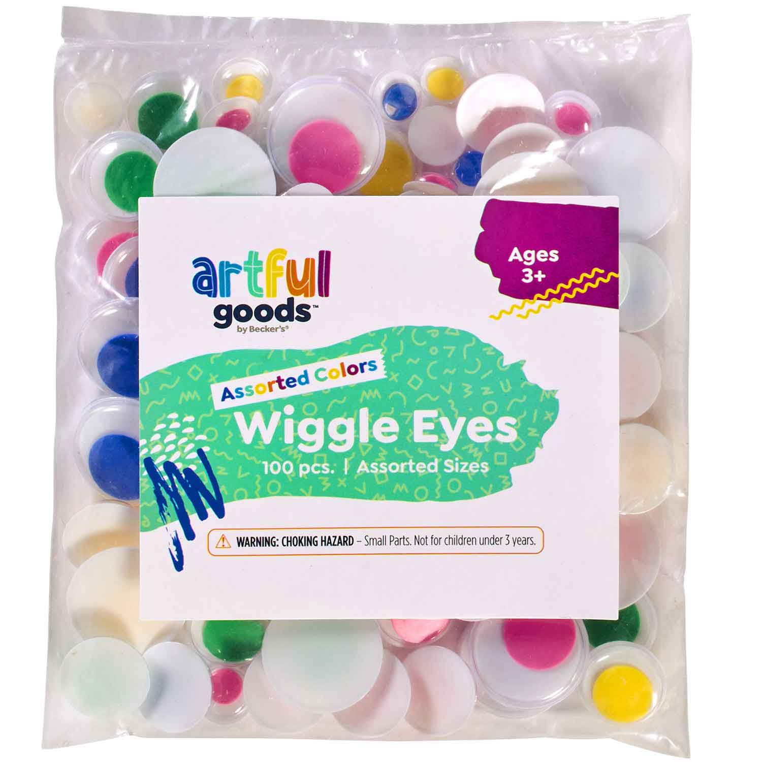 Creativity Street Wiggle Eyes - 100 pieces