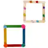 Artful Goods® Wood Craft Sticks, Regular Size, Bright Colors