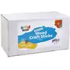 Artful Goods® Wood Craft Sticks, Regular Size, Bright Colors