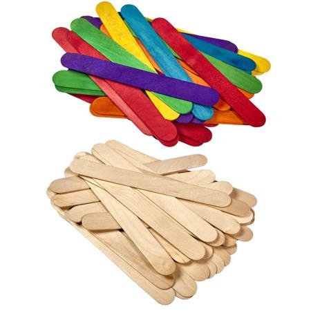 Artful Goods™ Wood Craft Sticks, Jumbo Size