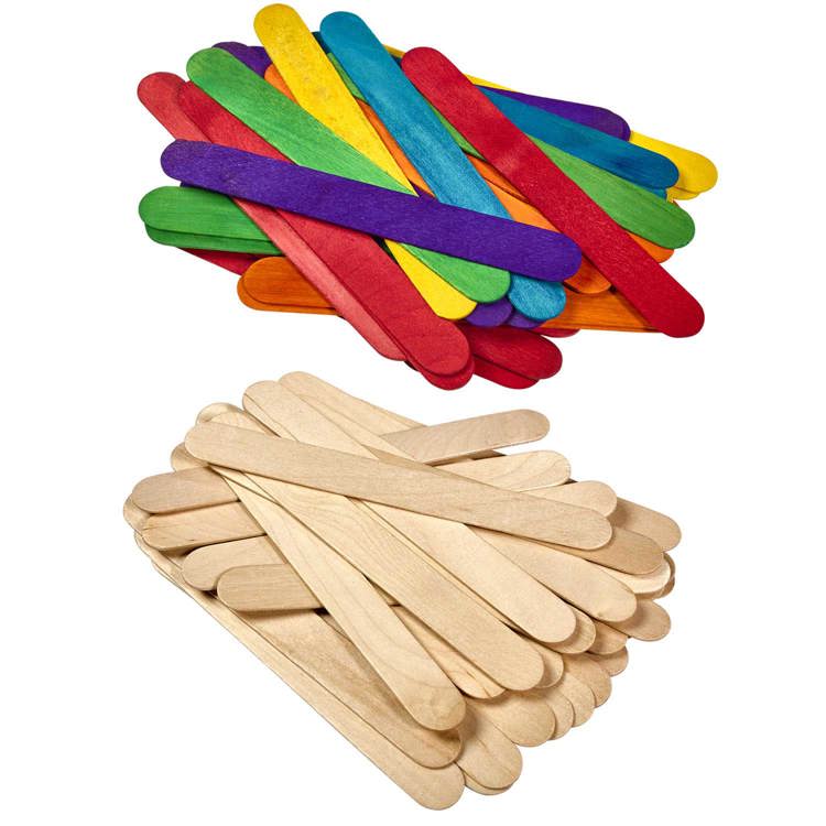 Artful Goods™ Wood Craft Sticks, Jumbo Size