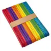 Artful Goods® Wood Craft Sticks, Jumbo Size, Bright Colors