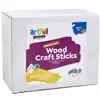Artful Goods® Wood Craft Sticks, Jumbo Size, Natural