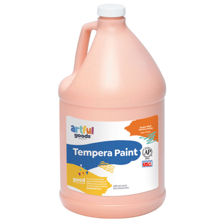 Artful Goods® Tempera Paint, Gallon - Peach