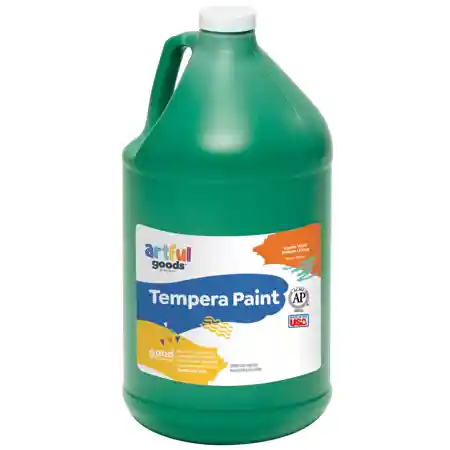 Artful Goods® Tempera Paint, Gallon - Green