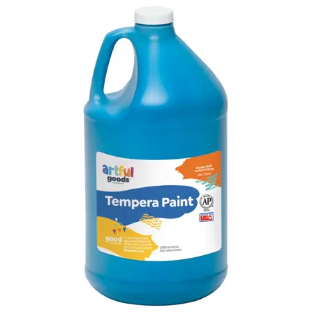 Artful Goods® Tempera Paint, Gallon - Turquoise