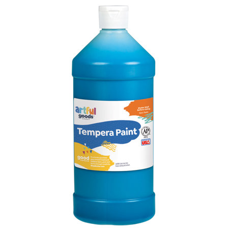 Artful Goods® Tempera Paint, Quart - Turquoise