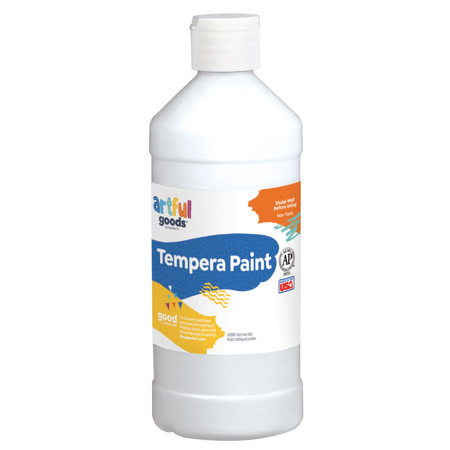 Artful Goods® Tempera Paint, Pint - White