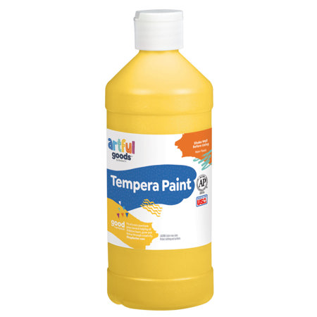 Artful Goods™ Tempera Paint, Pint - Yellow