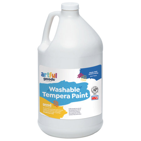 Constructive Playthings® Washable White Tempera Paint - Gallon