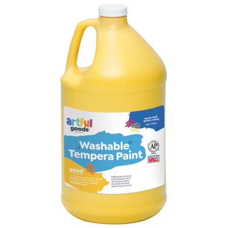 Artful Goods® Washable Paint, Gallon - Yellow