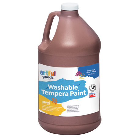 Artful Goods™ Washable Paint, Gallon - Brown