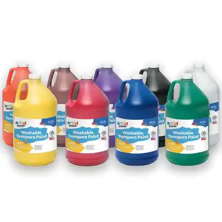 Artful Goods® Washable Paint Gallon Set