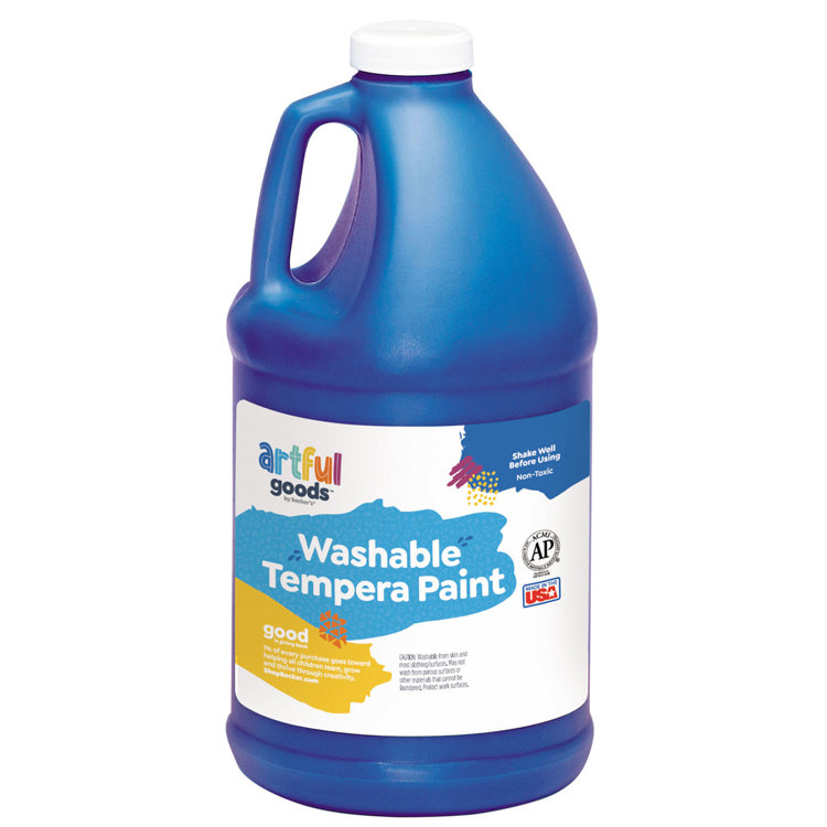 Artful Goods® Washable Paint, Half Gallon Blue Becker's