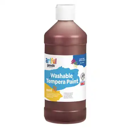 Artful Goods® Washable Paint, Pint - Brown