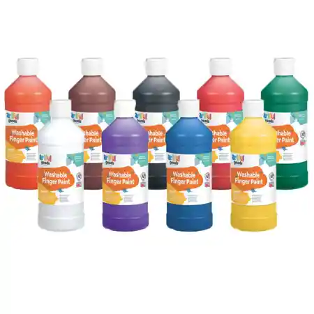 Artful Goods® Washable Finger Paint Pint Set