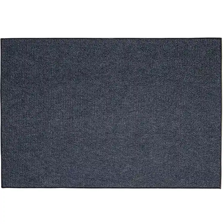All Seasons™ Seaside Indoor/Outdoor Rug, Rectangle 4' x 6', Black Dusk