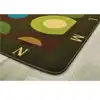 Alphabet Calming Circles Classroom Rug, Nature's Colors