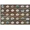 Alphabet Stones Seating Rug