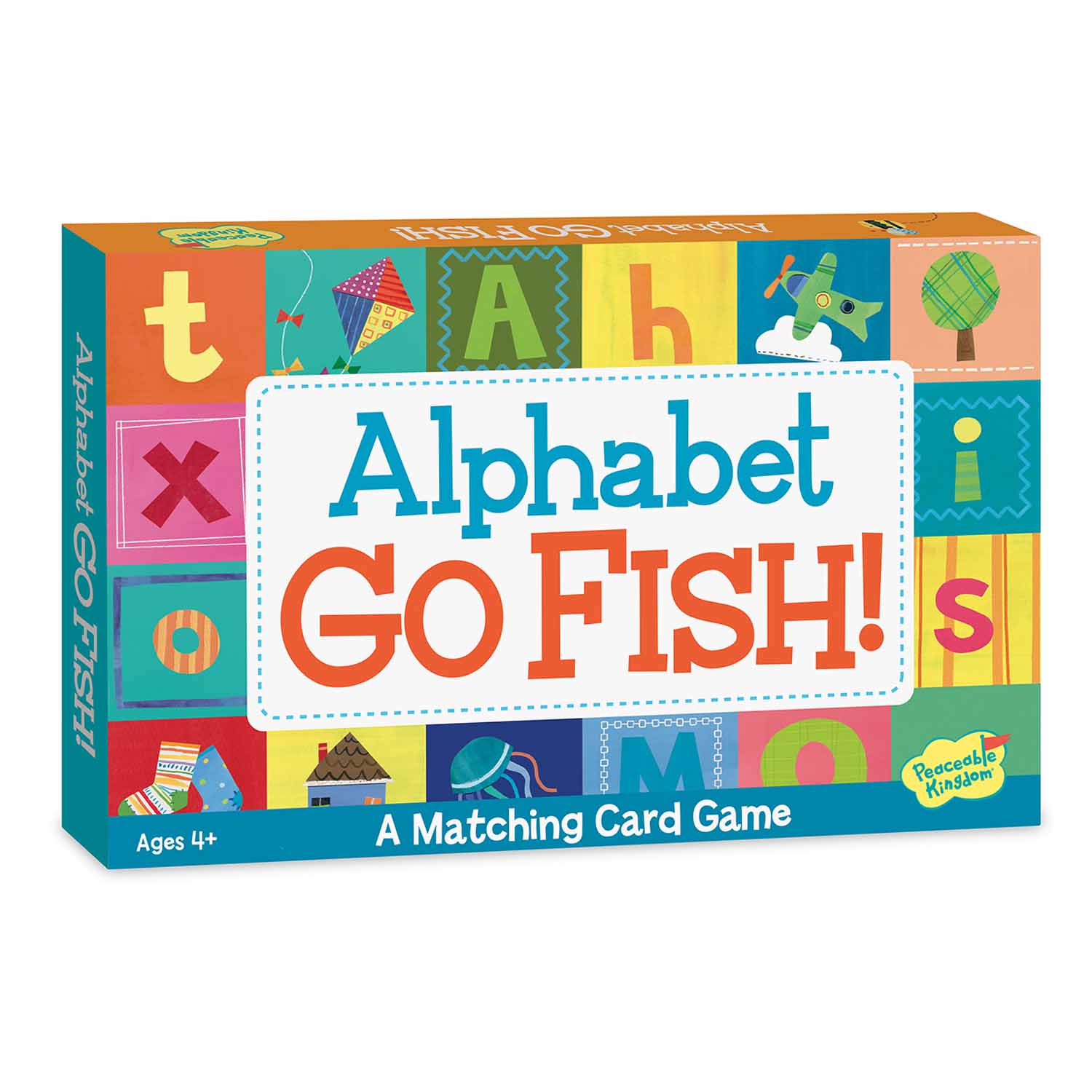 Peaceable Kingdom Alphabet Go Fish! Card Game