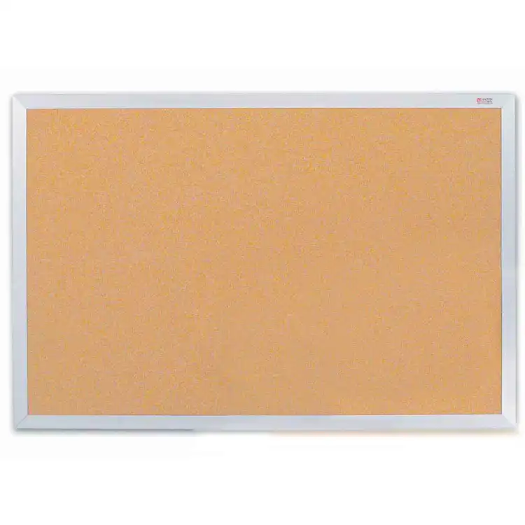 Standard Cork Bulletin Boards, 4' x 6', Aluminum