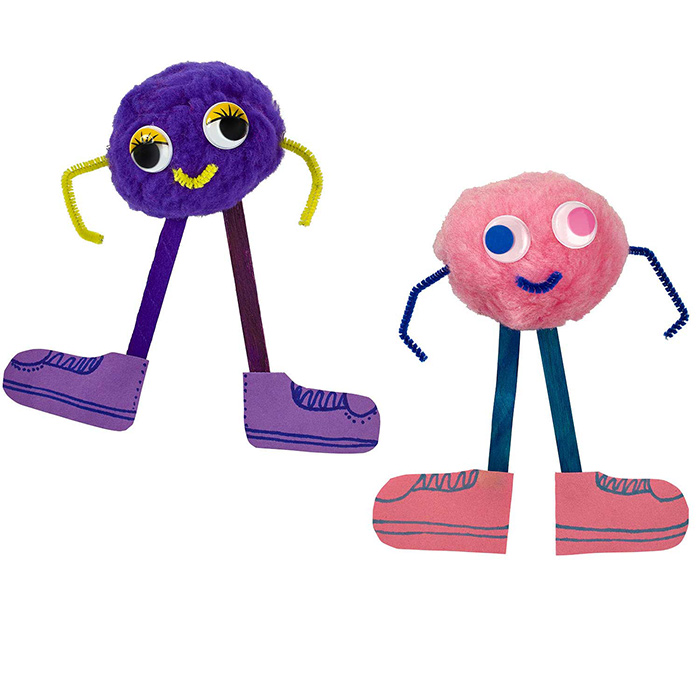 Artful Goods® Big Pack Pom Poms | Becker's School Supplies