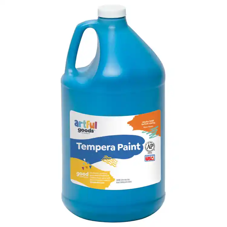 Artful Goods® Tempera Paint, Gallon - Turquoise