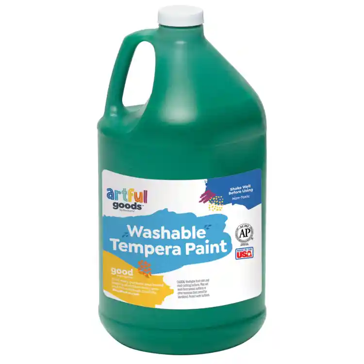 Artful Goods® Washable Paint, Gallon - Green