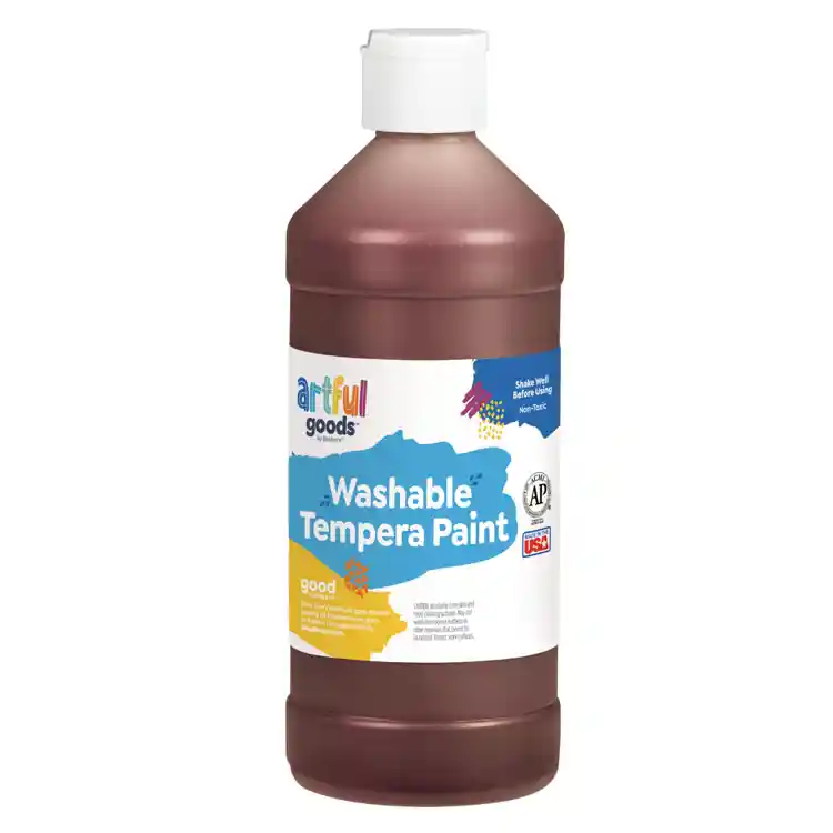 Artful Goods® Washable Paint, Pint - Brown
