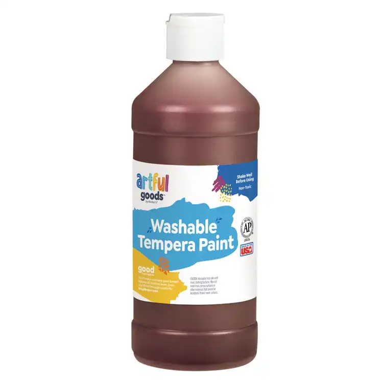 Artful Goods® Washable Paint, Pint - Brown