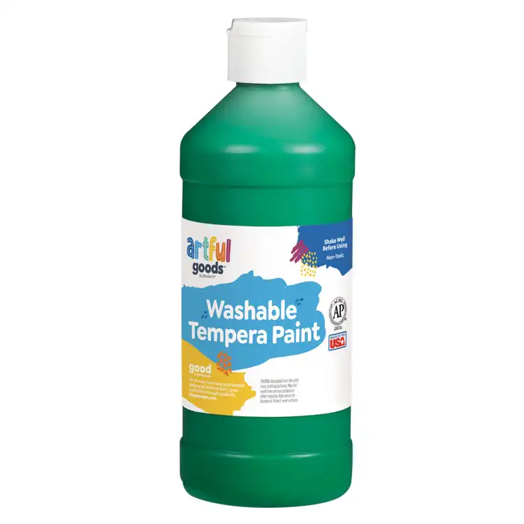 Artful Goods® Washable Paint, Pint - Green