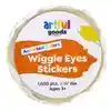 Artful Goods® Wiggle Eyes Stickers, Assorted Colors