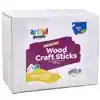 Artful Goods® Wood Craft Sticks, Jumbo Size, Bright Colors