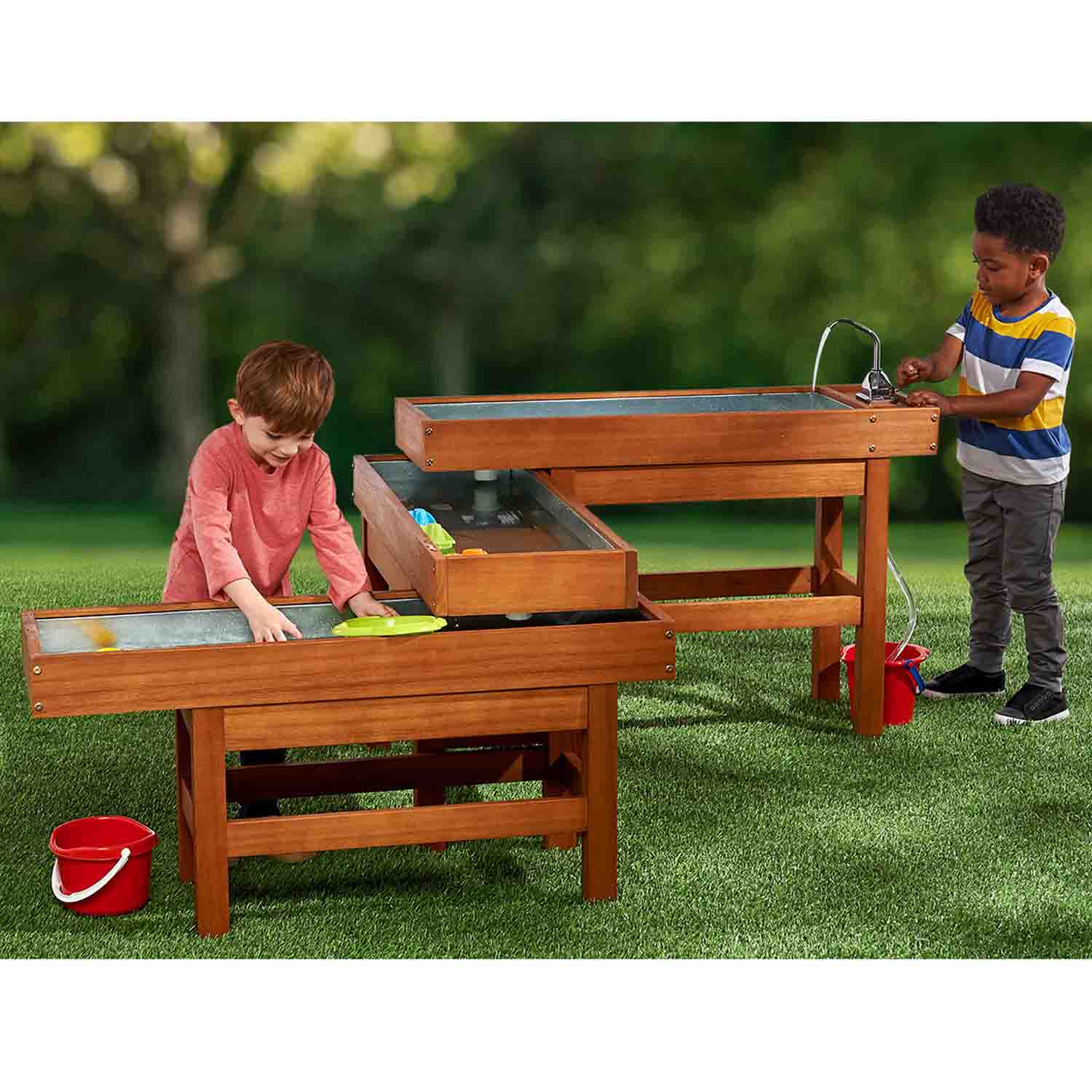 Kindergarten Garden Water Play Outdoor Water And Sand Table With