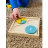 Wooden Fractions Puzzle