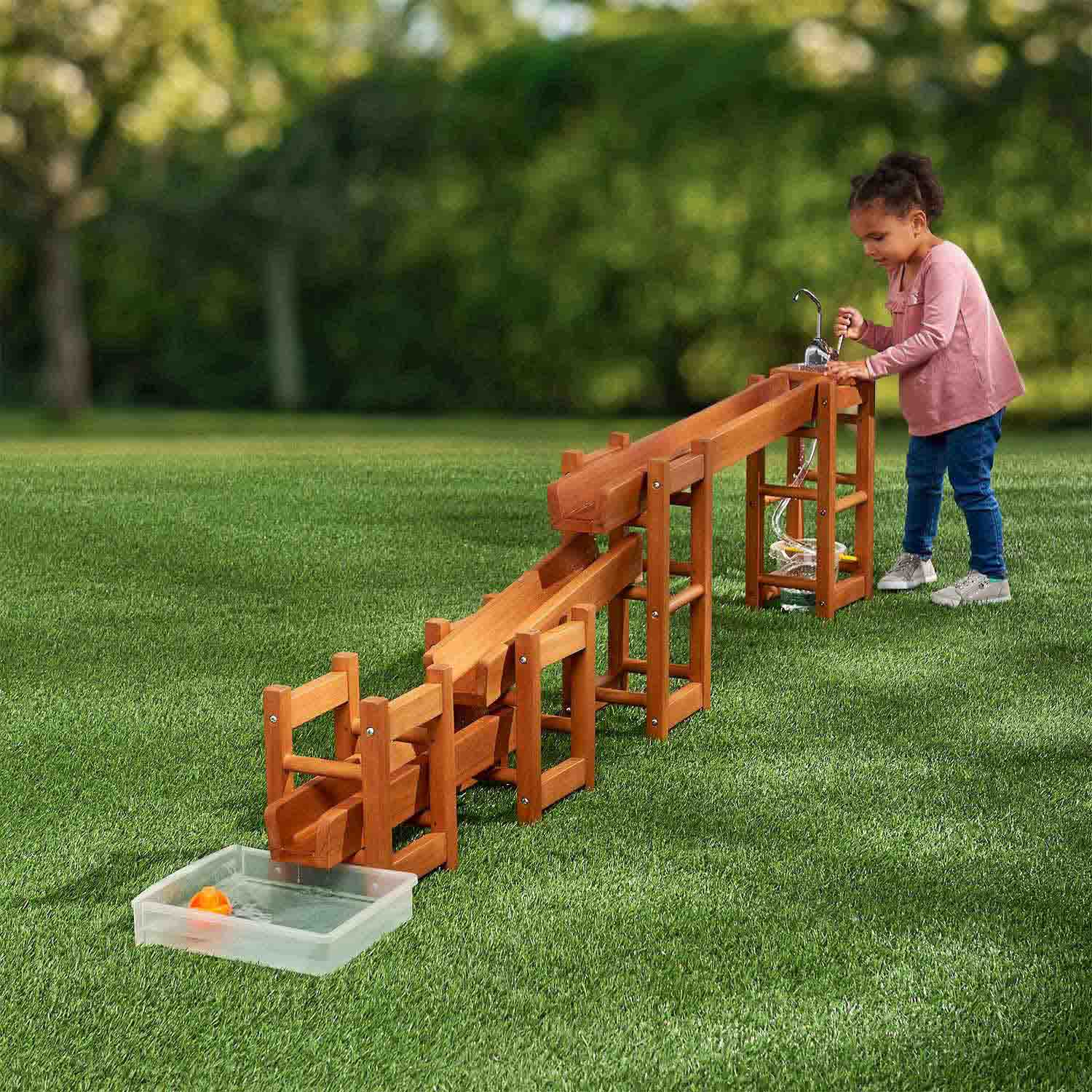 Water Pump Water Play For Garden Outdoor Water Runway With Pump