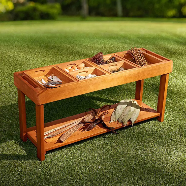 Outdoor Sorting Table & Boxes Set