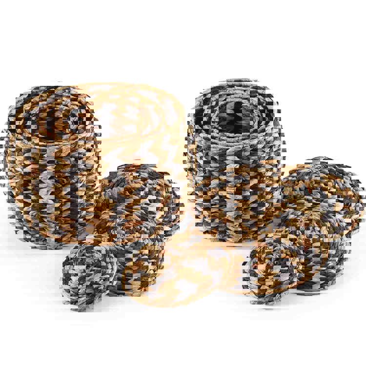 Woven Zebra Pots