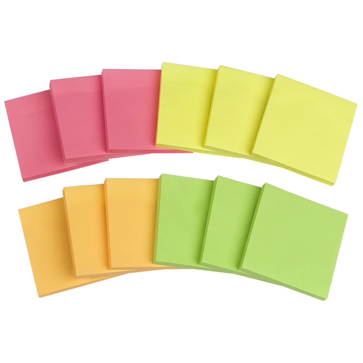 Neon Sticky Note Pad