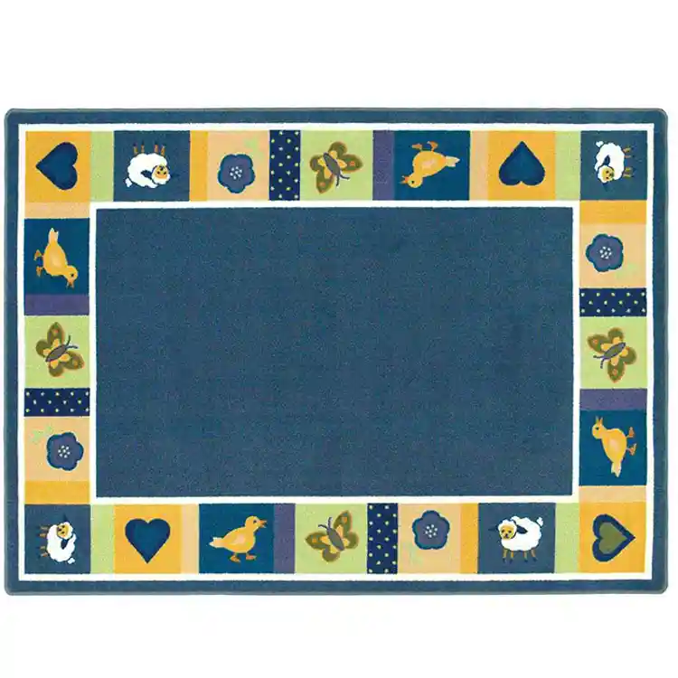 Baby Blues Bold Rug, Rectangle 7'8" x 10'9"