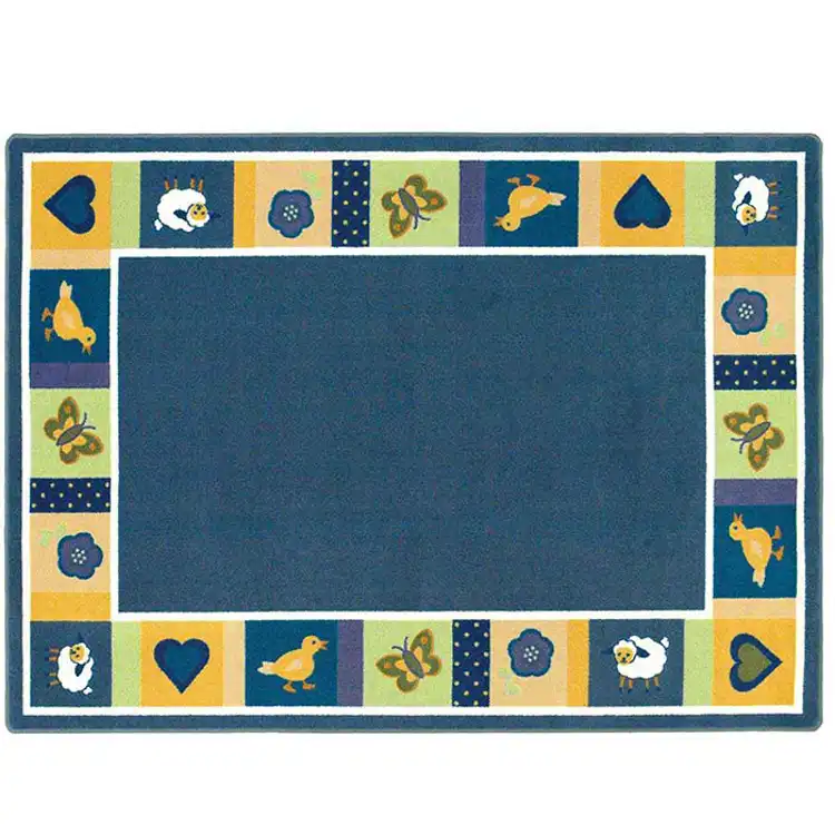 Baby Blues Bold Rug, Rectangle 7'8" x 10'9"