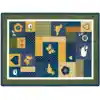 Baby Love Bold Colors Rug, Rectangle 5'4" x 7'8"