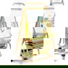 Bamboo Double-Sided Teaching Easel