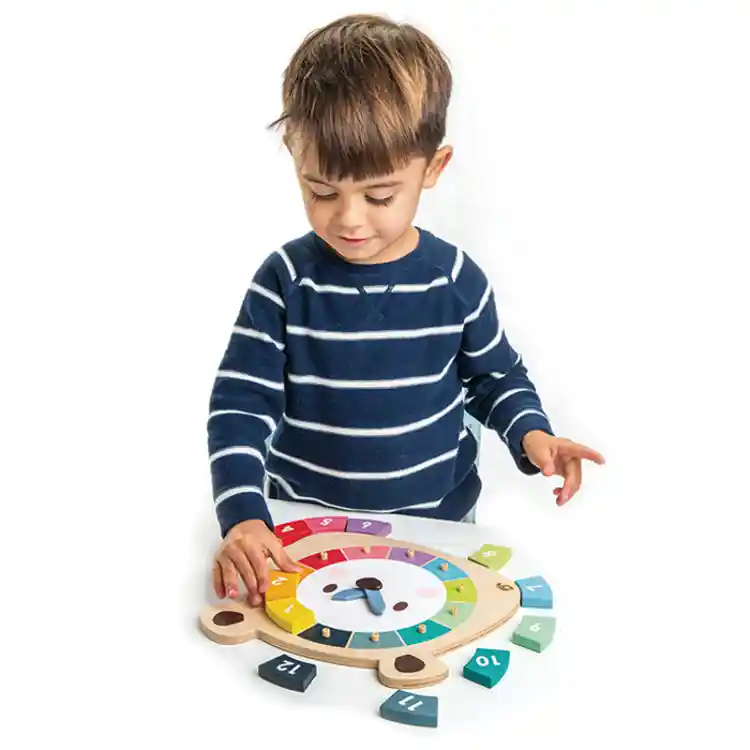 Bear Colors Clock Puzzle