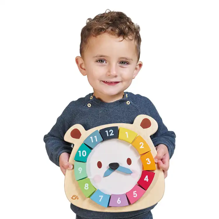 Bear Colors Clock Puzzle