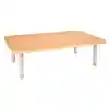 Becker's Beginnings Infant & Toddler Activity Table, Rectangle 30" x 48", Maple